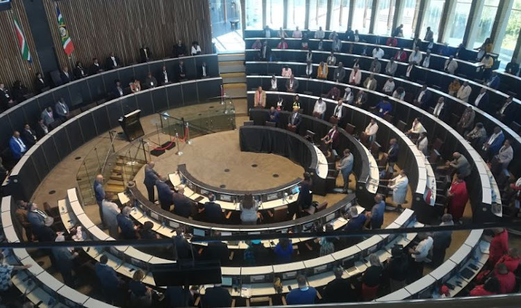 The Johannesburg council chamber that the speaker plans to renovate according to recommendations from the Johannesburg Property Company. File photo.