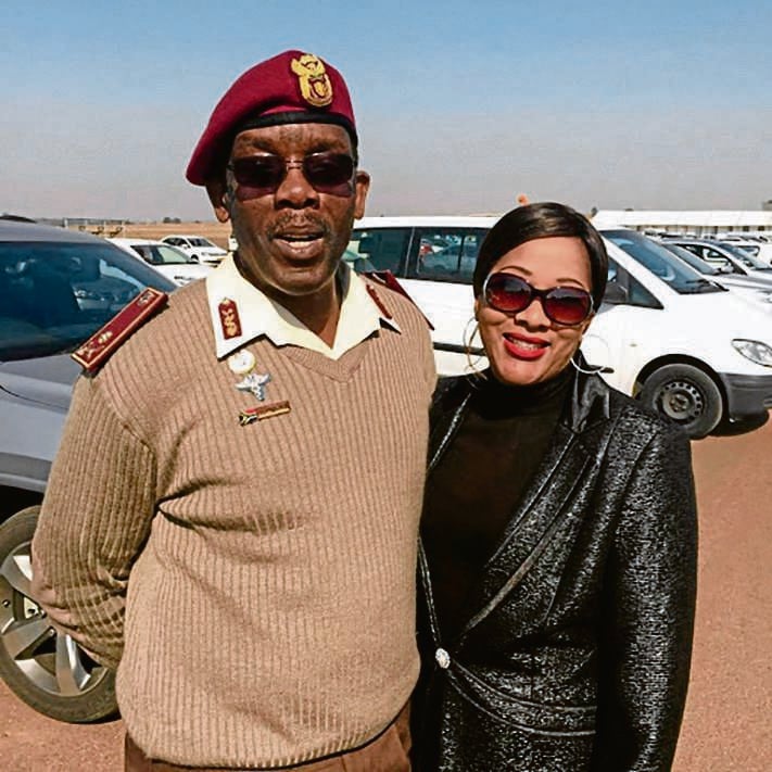 Major General Noel Ndhlovu and his wife, Nombasa Ntsondwa-Ndhlovu.