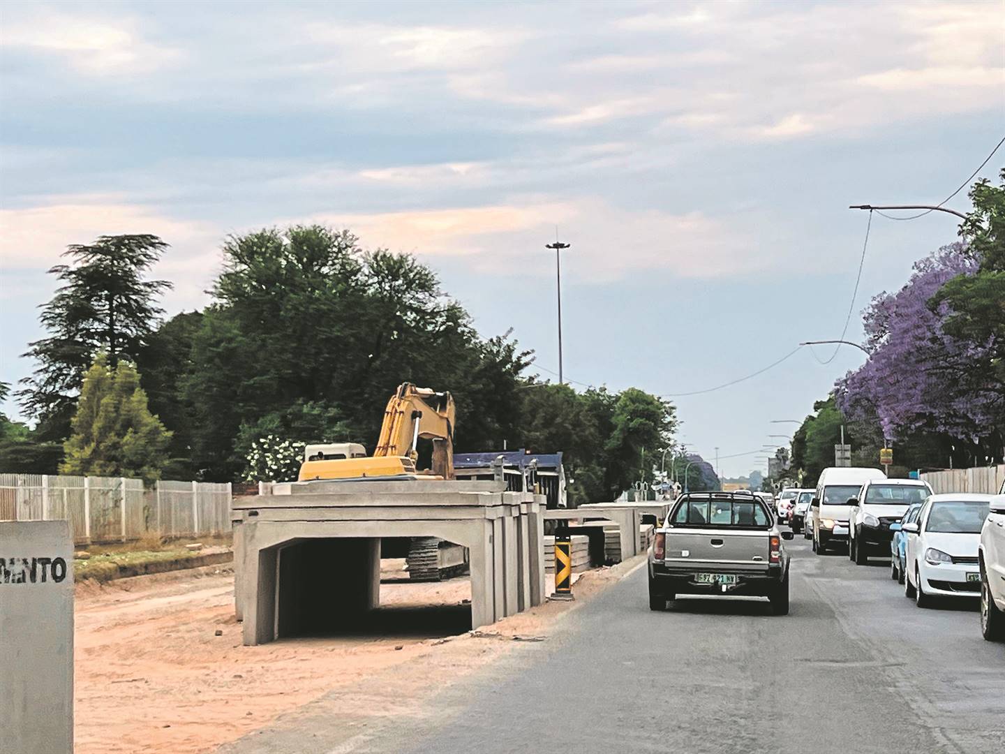  The decision of the North West department of public works and roads to award a R50 million tender for the refurbishment and maintenance of Nelson Mandela Drive in Mahikeng has turned into a nightmare Photos: Tebogo Letsie
