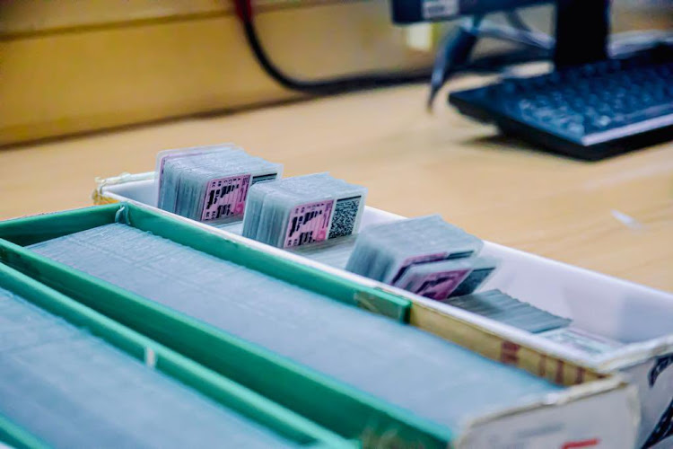 The current driver's licence printing card machine, which has been in use for more than 25 years, has broken down multiple times, leading to significant backlogs.