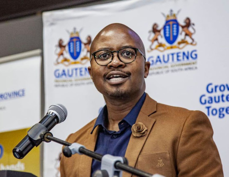 Gauteng department of health spokesperson Motalatale Modiba. /supplied